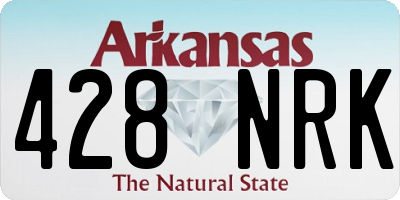 AR license plate 428NRK