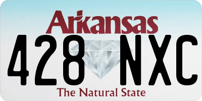 AR license plate 428NXC