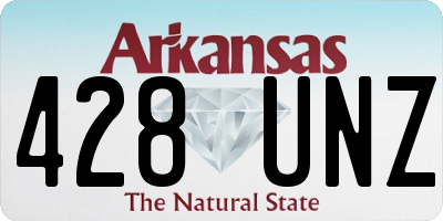 AR license plate 428UNZ
