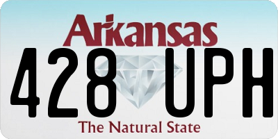AR license plate 428UPH