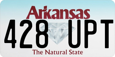 AR license plate 428UPT