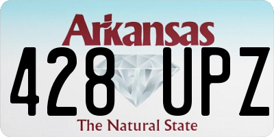 AR license plate 428UPZ
