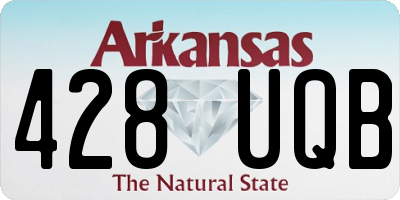 AR license plate 428UQB