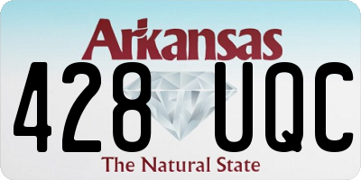AR license plate 428UQC