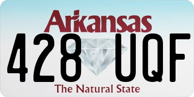 AR license plate 428UQF