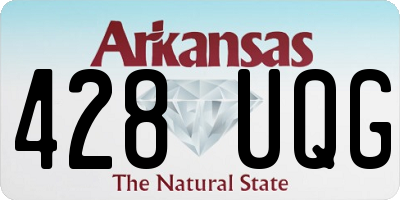 AR license plate 428UQG
