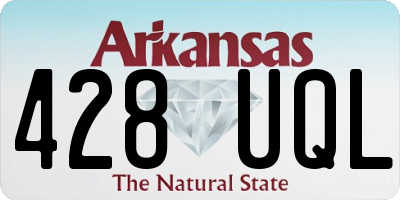 AR license plate 428UQL