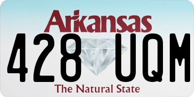AR license plate 428UQM