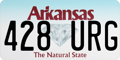 AR license plate 428URG