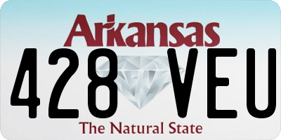 AR license plate 428VEU