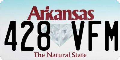 AR license plate 428VFM
