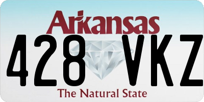 AR license plate 428VKZ