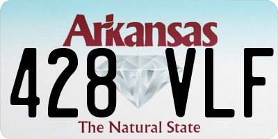 AR license plate 428VLF