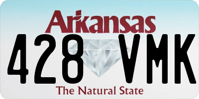 AR license plate 428VMK
