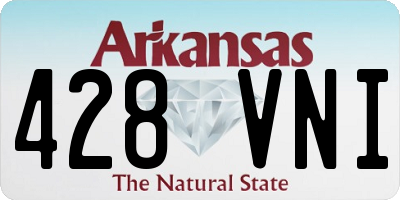 AR license plate 428VNI