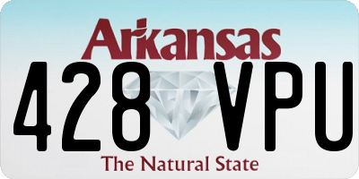 AR license plate 428VPU