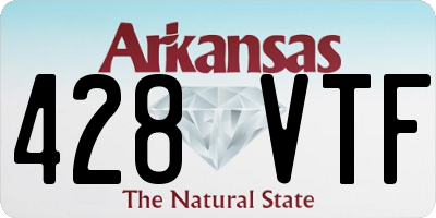 AR license plate 428VTF