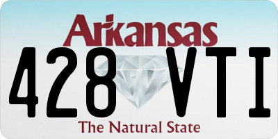 AR license plate 428VTI