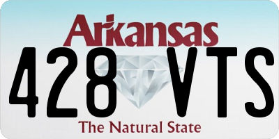 AR license plate 428VTS