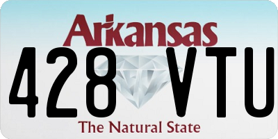 AR license plate 428VTU