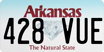 AR license plate 428VUE