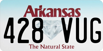 AR license plate 428VUG