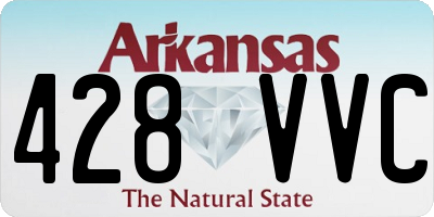AR license plate 428VVC
