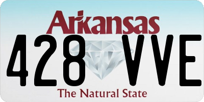 AR license plate 428VVE