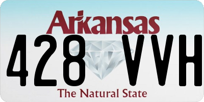 AR license plate 428VVH