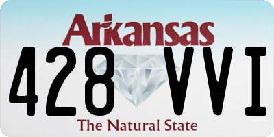 AR license plate 428VVI