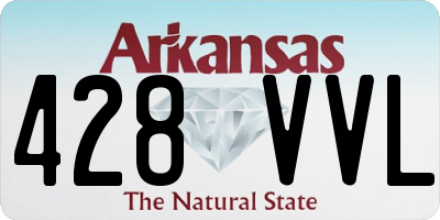 AR license plate 428VVL