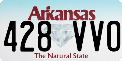 AR license plate 428VVO