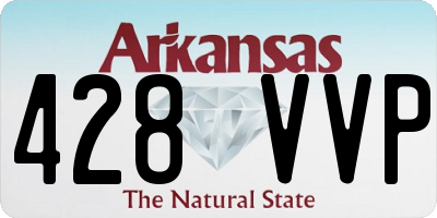 AR license plate 428VVP