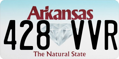 AR license plate 428VVR