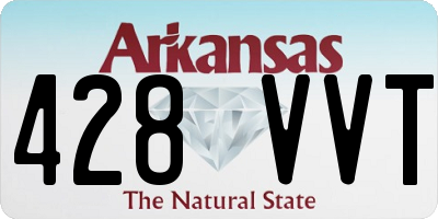 AR license plate 428VVT