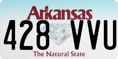 AR license plate 428VVU