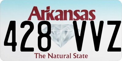 AR license plate 428VVZ