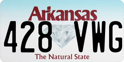 AR license plate 428VWG