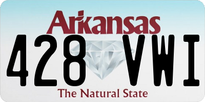 AR license plate 428VWI