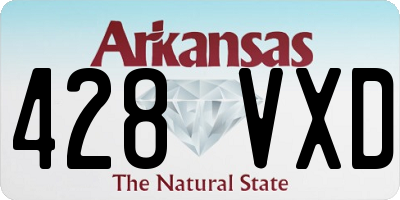 AR license plate 428VXD