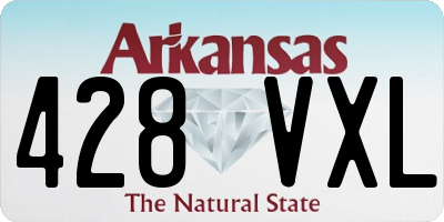 AR license plate 428VXL