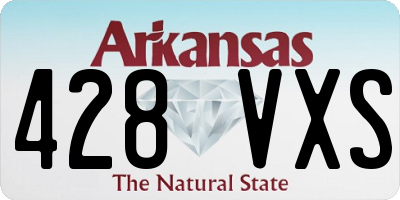 AR license plate 428VXS