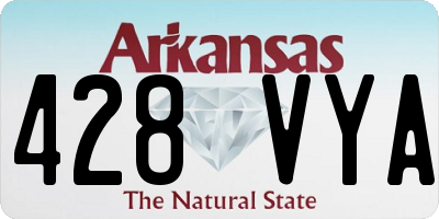 AR license plate 428VYA