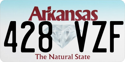 AR license plate 428VZF