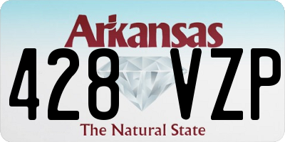 AR license plate 428VZP