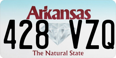 AR license plate 428VZQ