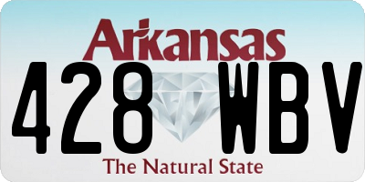 AR license plate 428WBV