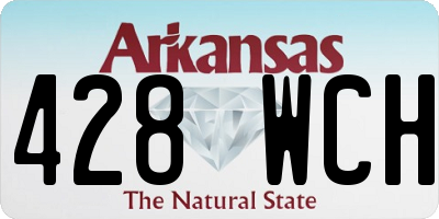 AR license plate 428WCH