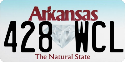 AR license plate 428WCL