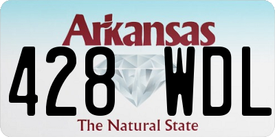 AR license plate 428WDL